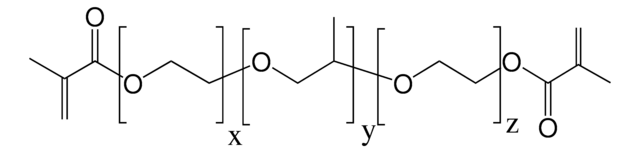 Poly(ethylene glycol)-block-poly(propylene glycol)-block-poly(ethylene glycol) dimethacrylate average Mn ~14,600