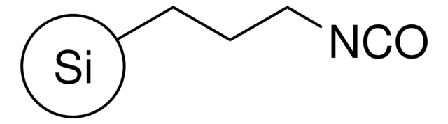 3-(异氰酸基)丙基-官能化硅胶 200-400&#160;mesh, extent of labeling: 1.2&#160;mmol/g loading