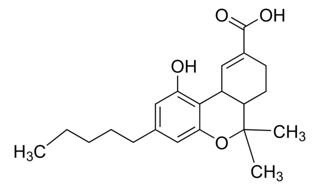 (±)-&#916;-四氢大麻酸标准液 溶液 1.0&#160;mg/mL in methanol, ampule of 1&#160;mL, certified reference material, Cerilliant&#174;