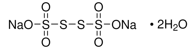 连四硫酸钠 二水合物 &#8805;98% (titration)