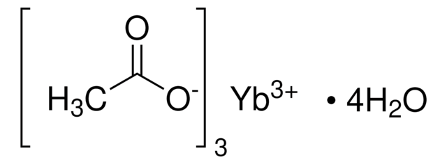 Ytterbium(III) acetate tetrahydrate 99.9% trace metals basis