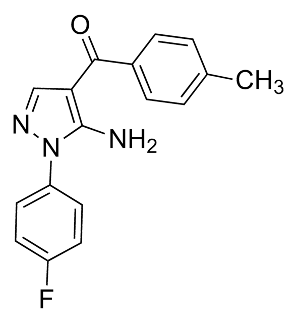 (5-Amino-1-(4-fluorophenyl)-1H-pyrazol-4-yl)(p-tolyl)methanone AldrichCPR