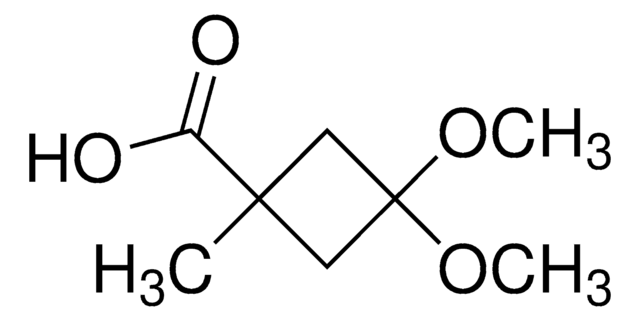 3,3-Dimethoxy-1-methyl-cyclobutanecarboxylic acid AldrichCPR