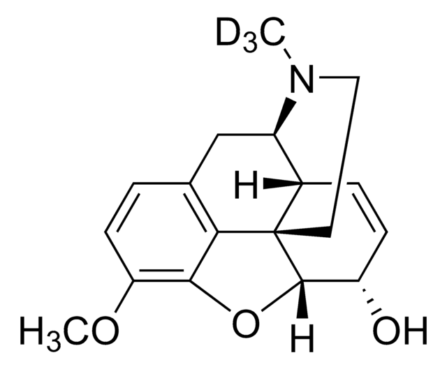 Codeine-D3 solution 1.0&#160;mg/mL in methanol, ampule of 1&#160;mL, certified reference material, Cerilliant&#174;