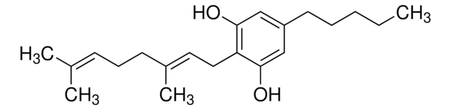 大麻萜酚标准液 CRM 溶液 1.0&#160;mg/mL in methanol, ampule of 1&#160;mL, certified reference material, Cerilliant&#174;