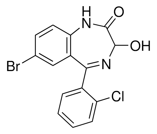 3-Hydroxyphenazepam solution 1.0&#160;mg/mL in acetonitrile, certified reference material, Cerilliant&#174;