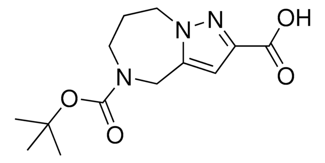 5-(tert-Butoxycarbonyl)-5,6,7,8-tetrahydro-4H-pyrazolo[1,5-a][1,4]diazepine-2-carboxylic acid AldrichCPR