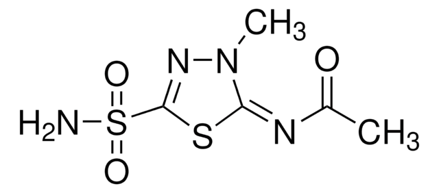 醋甲唑胺 pharmaceutical secondary standard, certified reference material