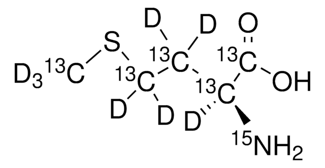 L-Methionine-13C5,15N,2,3,3,4,4-d5-(methyl-d3) 98 atom % 15N, 98 atom % D, 99 atom % 13C, 95% (CP)