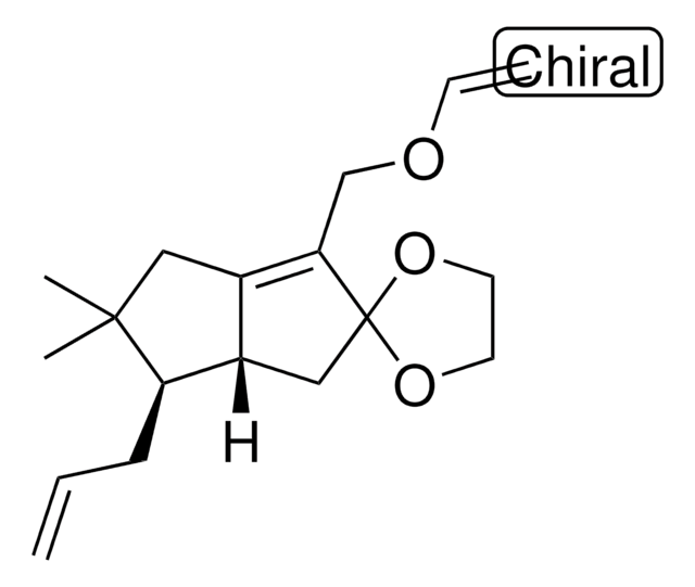 (6'R,6A'R)-6'-ALLYL-5',5'-DIMETHYL-3'-(VINYLOXYMETHYL)-4',5',6',6A'-TETRAHYDRO-1'H-SPIRO[[1,3]DIOXOLANE-2,2'-PENTALENE] AldrichCPR