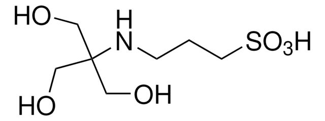 N-[Tris(hydroxymethyl)methyl]-3-aminopropanesulfonic acid pKa (20&#160;°C)8.40, &#8805;99% (alkalimetric)