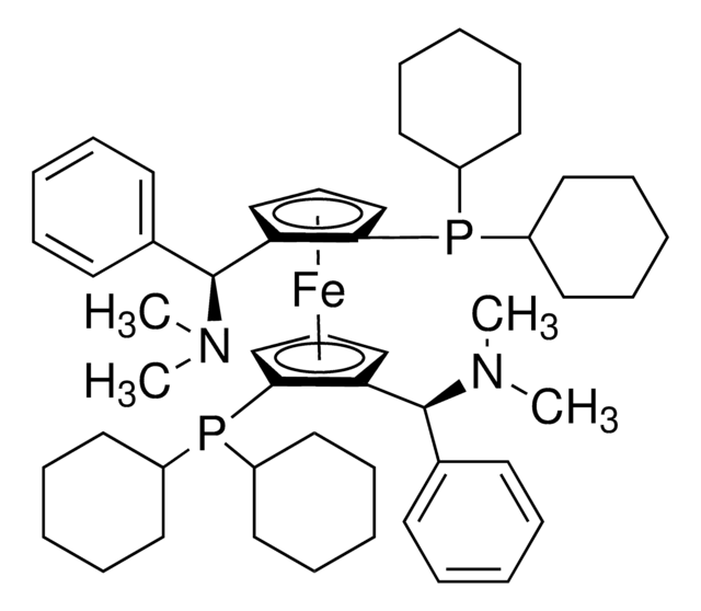 (RP,R′P)-1,1′-双(二环己基膦基)-2,2′-双[(S)-&#945;-(二甲氨基)苄基]二茂铁 &#8805;97%