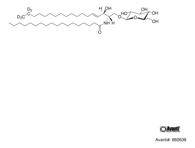 C18 Glucosyl(&#946;) Ceramide-d5 Avanti Polar Lipids 860638P, powder