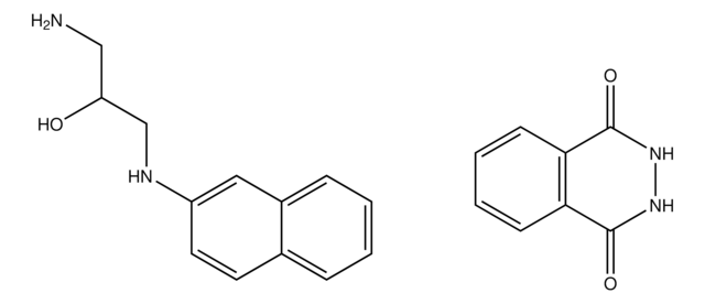 2,3-dihydro-1,4-phthalazinedione compound with 1-amino-3-(2-naphthylamino)-2-propanol AldrichCPR