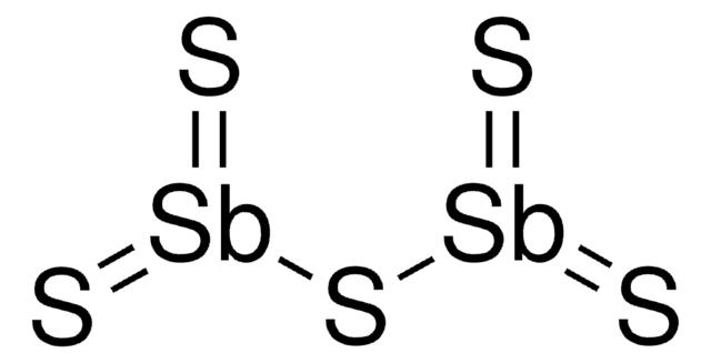 硫化锑(V) technical, &#8805;60% Sb basis