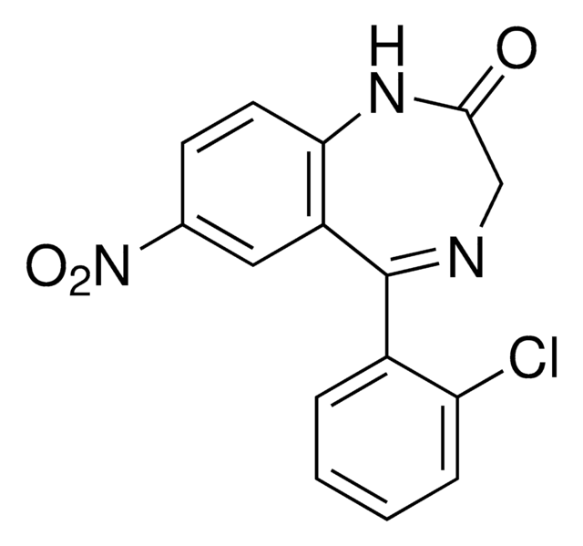 氯硝西泮 certified reference material, pharmaceutical secondary standard