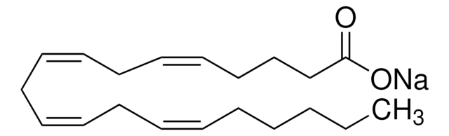 Arachidonic acid sodium salt from Porcine liver, &#8805;99% (capillary GC), waxy solid