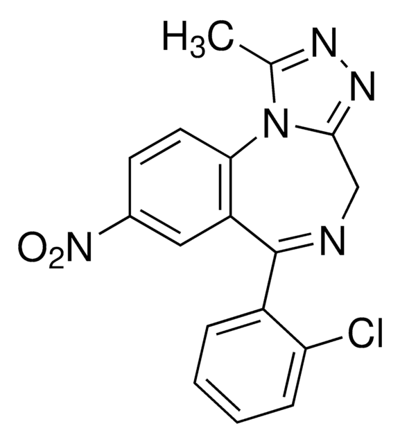 氯硝唑仑 溶液 1&#160;mg/mL in acetonitrile, certified reference material, ampule of 1&#160;mL, Cerilliant&#174;