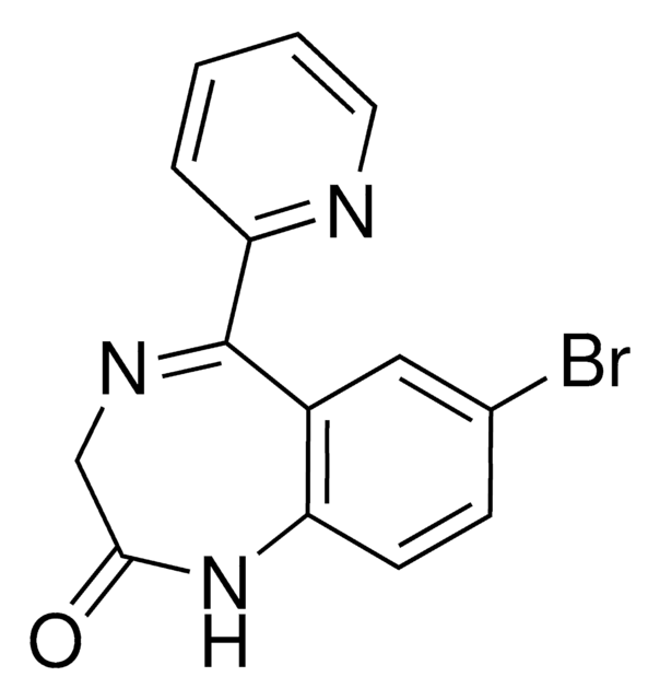 溴西泮标准液 溶液 1.0&#160;mg/mL in methanol, ampule of 1&#160;mL, certified reference material, Cerilliant&#174;