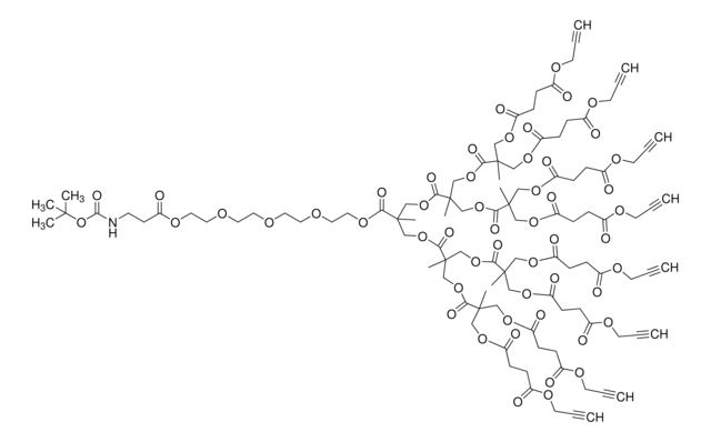 聚酯双-MPA dendron no. Surface Groups 8, 8 acetylene, 1 NHBoc (core), generation 3