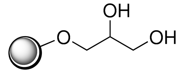 聚合物键合型甘油 extent of labeling: 1-2&#160;mmol/g glycerol loading, 1&#160;% cross-linked with divinylbenzene