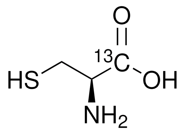 L-半胱氨酸-1-13C 99 atom % 13C, 98% (CP)