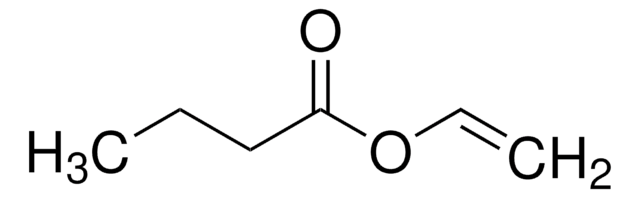 正丁酸乙烯酯 contains 20&#160;ppm 4-methoxyphenol as stabilizer, &#8805;99.0% (GC)