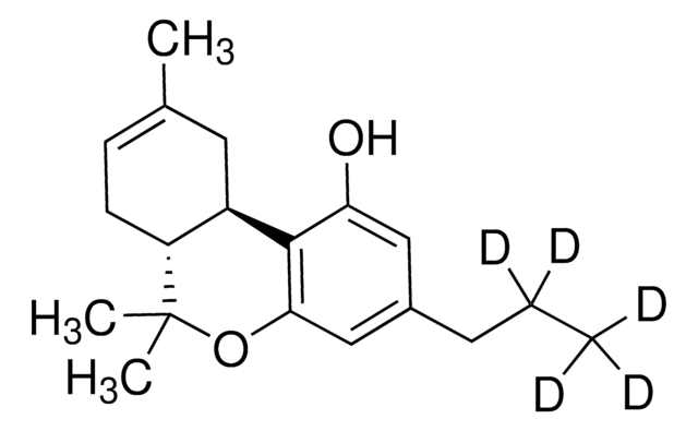 Delta8-Tetrahydrocannabivarin-D5 (Delta8-THCV-D5) solution 100&#160;&#956;g/mL in methanol, certified reference material, ampule of 1&#160;mL, Cerilliant&#174;