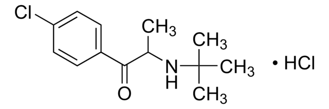 2-(tert-Butylamino)-4&#8242;-chloropropiophenone hydrochloride pharmaceutical impurity standard