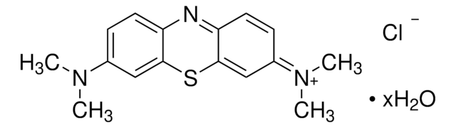 亚甲蓝 氯化锌复盐 for microscopy (Bact., Bot., Hist.), ~1&#160;mol/mol water