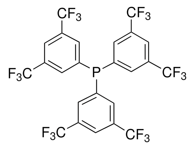 三[3,5-二(三氟甲基)苯基]膦 &#8805;95.0% (GC), yellow-brown