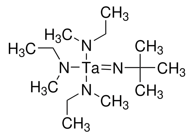 Tris(ethylmethylamido)(tert-butylimido)tantalum(V) electronic grade, &#8805;95% (CP), &#8805;99.99% trace metals basis