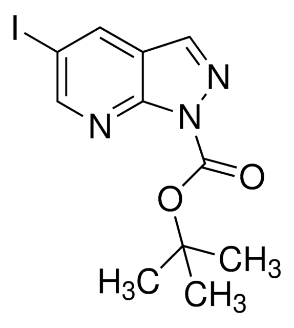 tert-Butyl 5-iodo-1H-pyrazolo[3,4-b]pyridine-1-carboxylate AldrichCPR