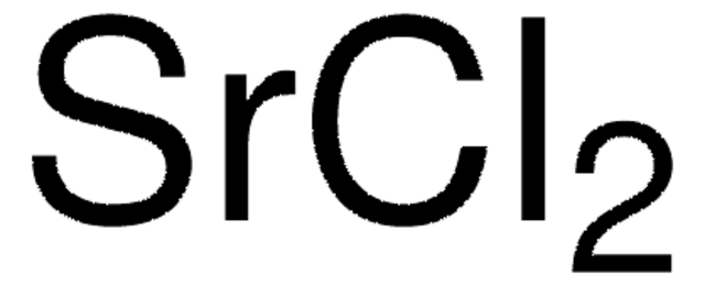 Strontium chloride anhydrous, powder, &#8805;99.99% trace metals basis