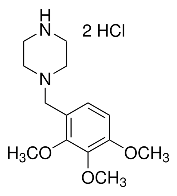 1-(2,3,4-三甲氧基苄基)哌嗪二盐酸盐 97%