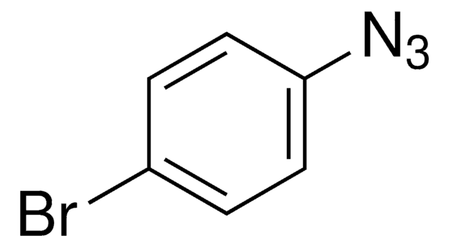 1-叠氮基-4-溴苯 溶液 ~0.5&#160;M in tert-butyl methyl ether, &#8805;95.0% (HPLC)