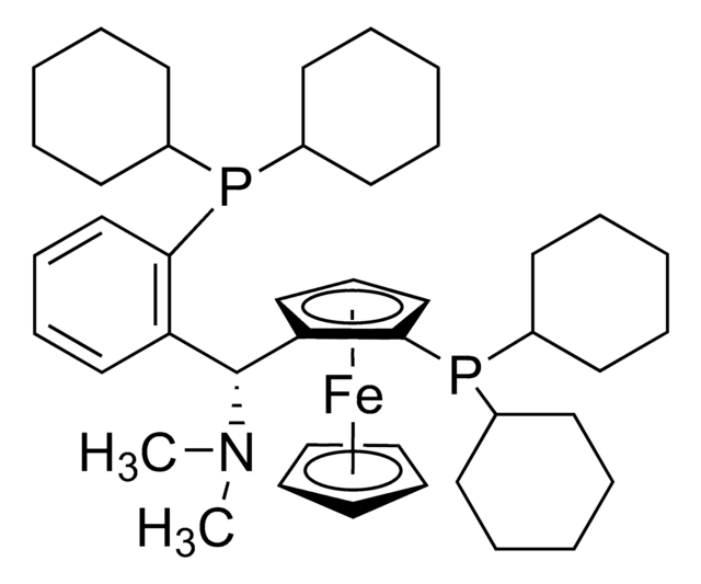 (RP)-1-二环己基膦-2-[(R)-&#945;-(二甲氨基)-2-(二环己基膦)苄基]二茂铁 &#8805;97%