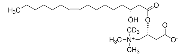 [(3R)-3-Hydroxy-hexadec-9-enoyl]-L-carnitine-(N-methyl-d3), predominantly cis analytical standard