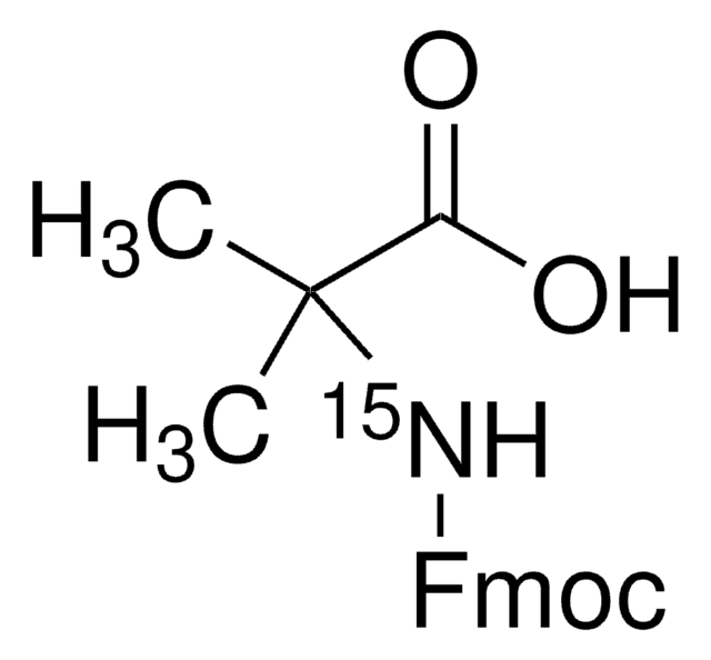 2-氨基异丁酸-15N, &#945;-N-Fmoc 99 atom % 15N, 98% (CP)