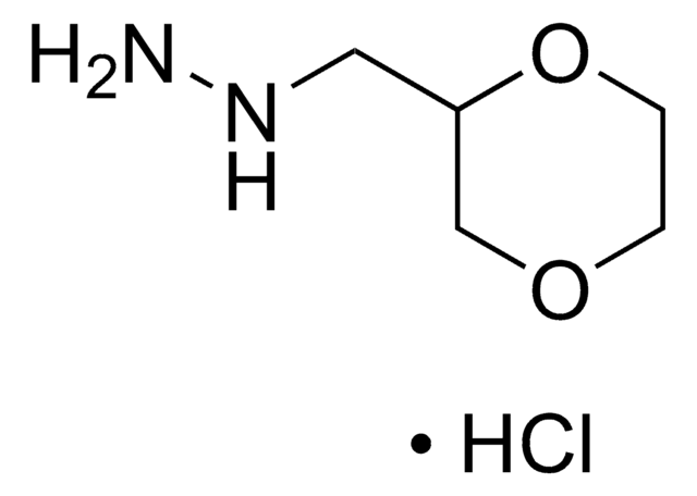 (1,4-Dioxan-2-ylmethyl)hydrazine hydrochloride AldrichCPR