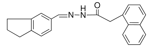 1-NAPHTHALENEACETIC ACID (5-INDANYLMETHYLENE)-HYDRAZIDE AldrichCPR