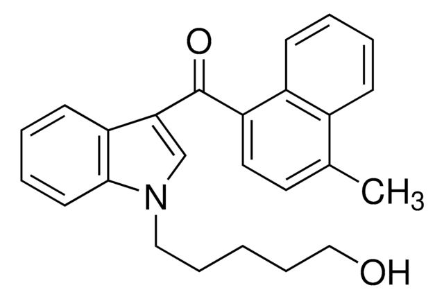 JWH-122 5-Hydroxypentyl metabolite solution 100&#160;&#956;g/mL in methanol, ampule of 1&#160;mL, certified reference material, Cerilliant&#174;