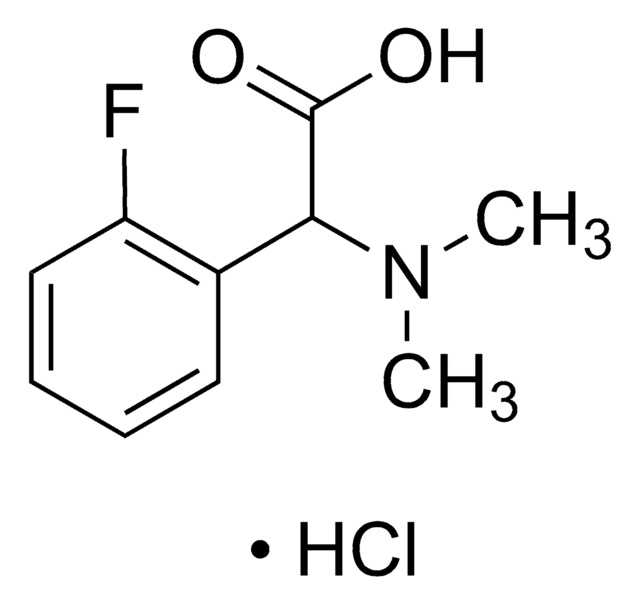 (Dimethylamino)(2-fluorophenyl)acetic acid hydrochloride AldrichCPR