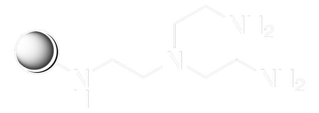 聚合物键合型三(2-氨基乙基)胺 extent of labeling: 3.5-5.0&#160;mmol/g N loading, 1&#160;% cross-linked with divinylbenzene