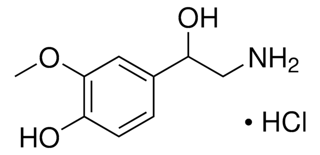 (±)-Normetanephrine hydrochloride solution 1&#160;mg/mL in methanol ((as free base)), certified reference material, ampule of 1&#160;mL, Cerilliant&#174;