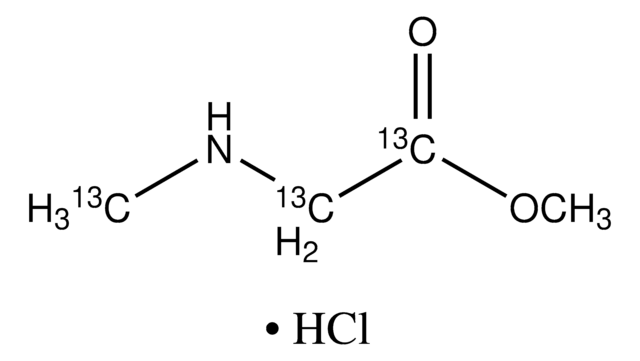 Sarcosine-13C3 methyl ester hydrochloride &#8805;99 atom % 13C, &#8805;97% (CP)