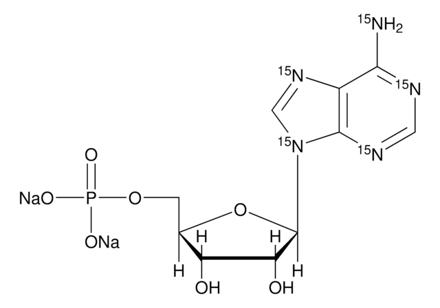 腺苷-15N5 5&#8242;-单磷酸盐 钠盐 &#8805;98 atom % 15N, &#8805;95% (CP)