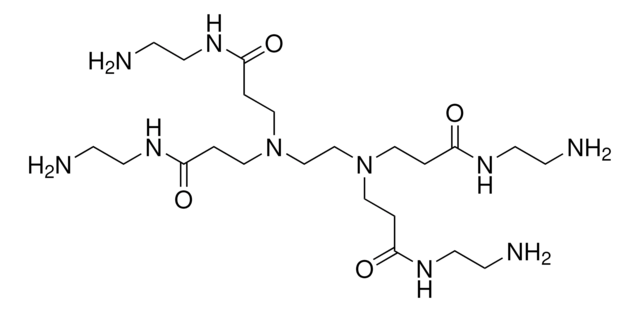 PAMAM树枝状聚合物 溶液 ethylenediamine core, generation 0.0 solution, 20&#160;wt. % in methanol