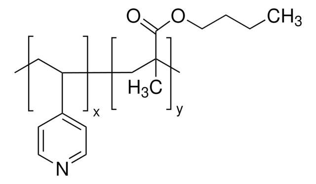 Poly(4-vinylpyridine-co-butyl methacrylate) ~90% 4-vinylpyridine