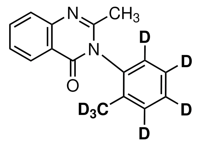 安眠酮-d7 溶液 1&#160;mg/mL in methanol, drug standard, 98 atom % D